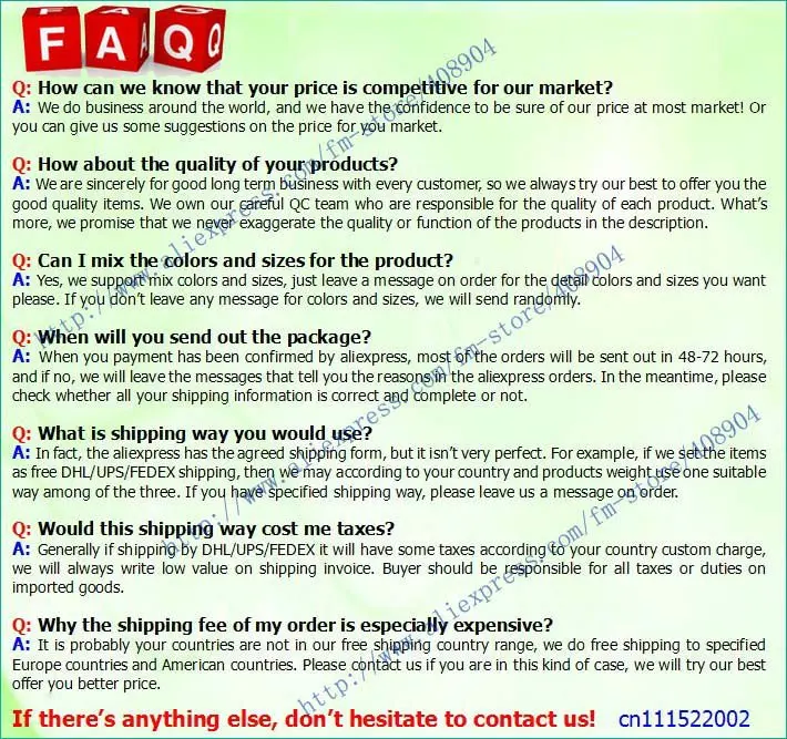 FAQ